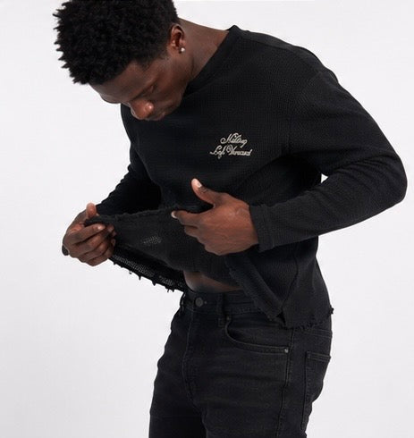 CLOSURE Summer Nights Waffle Long Sleeve - Lightweight Comfort